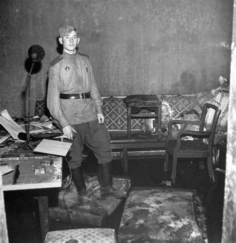 Adolf Hitlers Bunker And The Ruins Of Berlin Photos From 1945