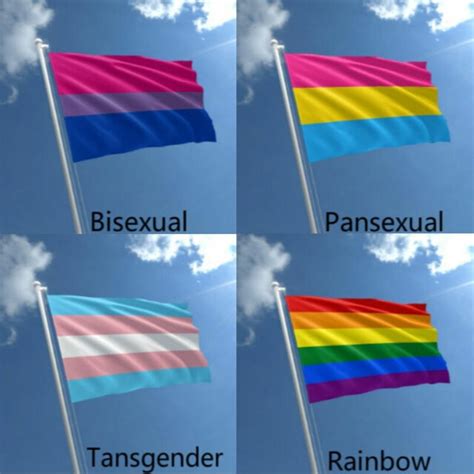 lesbian gay bisexual transgender rainbow flag lgbt banners large pride flags new ebay