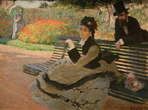 Claude Monet Amava Molto I Giardini Le Panchine Le Donne E Le Donne