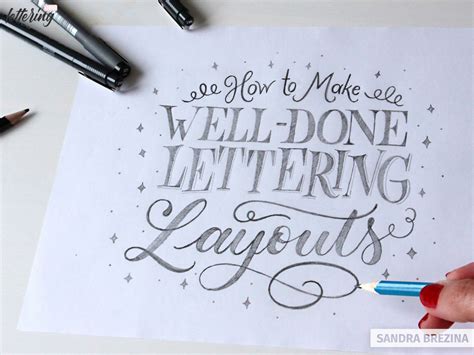 Well Done Lettering Compositions How To Make Them Step By Step