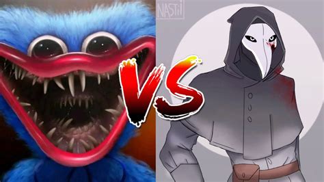 Scp 049 Vs Huggy Wuggy Poppy Playtime Vs Plague Doctor Youtube