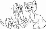 Fox Coloring Hound Disney sketch template