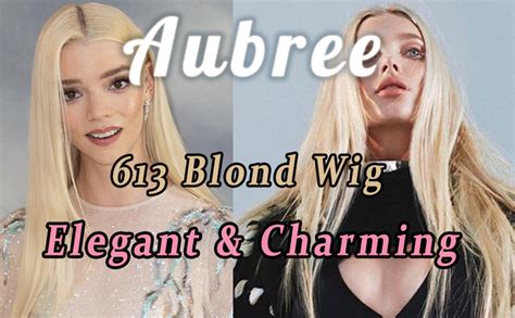 Aubree 613 Blond Synthetic Wig Long Straight Blond Wig For