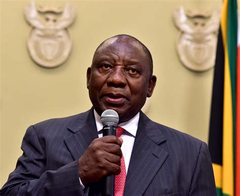 President cyril ramaphosa (l) and ace a top official suspended from his role in south africa's governing african national congress (anc) party has taken president cyril ramaphosa to. Cyril Ramaphosa's Inaugural State of the Nation Address: Full Text