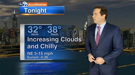 Chicago Weather Increasing Clouds Chilly Abc7 Chicago