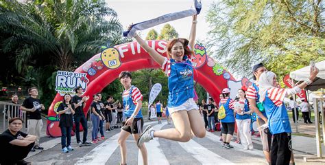 4.0 ice welcome to milo run adventure in jungle; Hello Kitty Run Malaysia 2016 - Asia Trend
