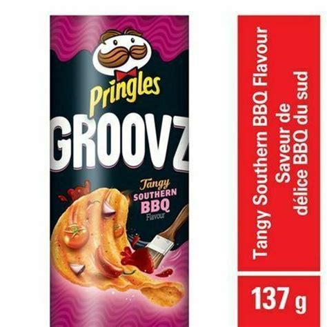 Pringles Groovz Tangy Southern Bbq Chips 137g48oz Ctc Health