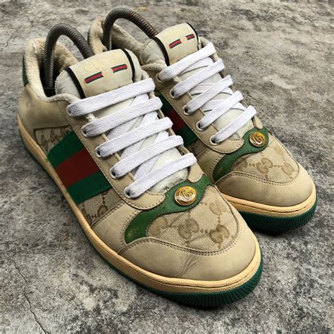 Gucci Screener Sneakers Mens Fashion Footwear Sneakers On Carousell