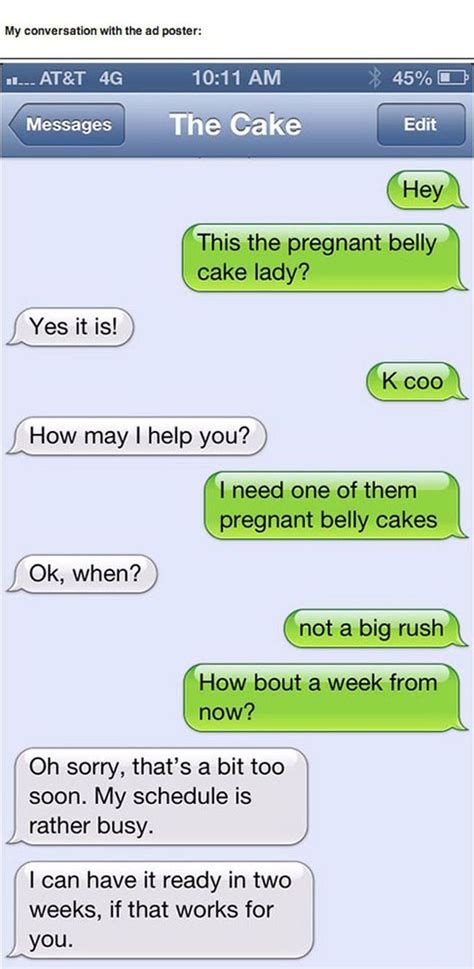 Pregnant Belly Cake Prank Pics