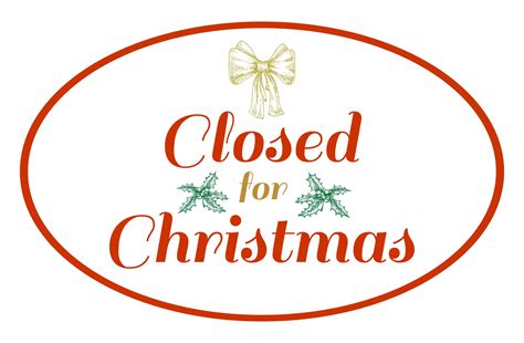 Holiday Closed Sign Template Portal Tutorials