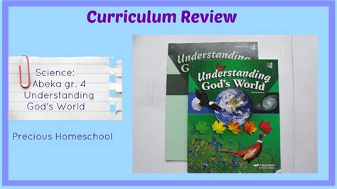 Abeka 4th Grade 4 Science Student Work Book Understanding Gods World