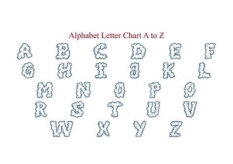 Free Alphabet Charts Activity Shelter