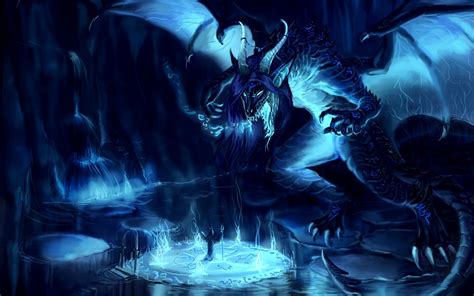 Epic Dragon Wallpaper Blue Dragon Fantasy Dragon