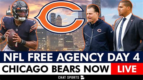 Chicago Bears 2023 Nfl Free Agency Tracker Live Day 4 Bears News