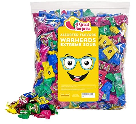 A Great Surprise Sour Party Mix Appx 3 Lb Candy Bulk Warheads