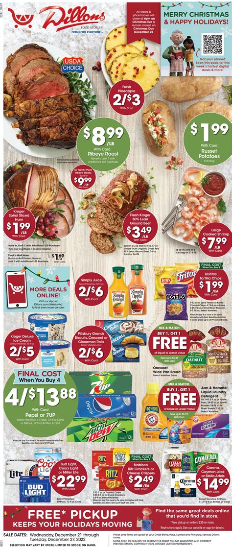 Dillons Current weekly ad 12/21 - 12/27/2022