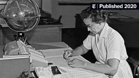 Opinion At Nasa Katherine Johnson Reached For The Stars The New York Times