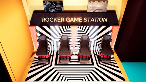 Rocker Game Station Kiosk Lbe Location Based Vr Bmotion Technology