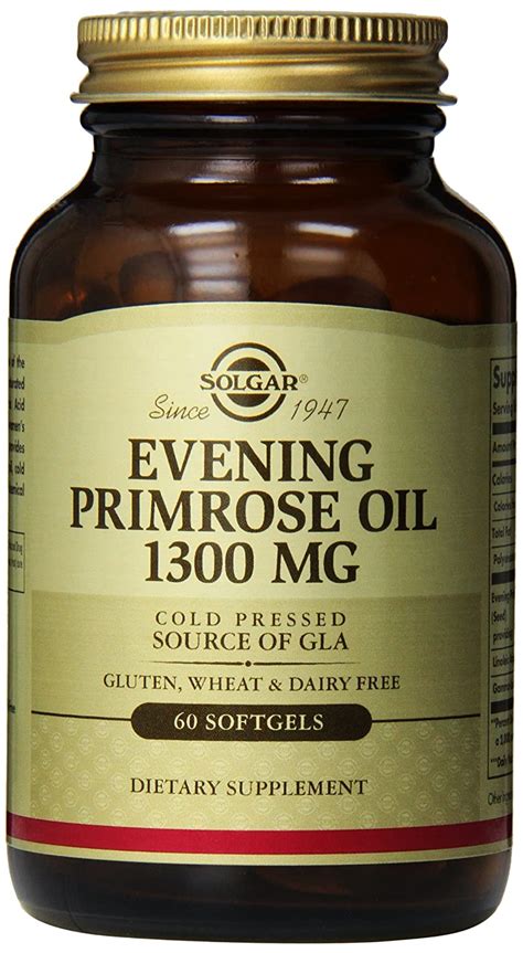 Showing results for evening primrose oil. Solgar Evening Primrose Oil 1300mg 60 Softgels