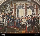 The Proclamation of the German Empire at Versailles, 18 January 1871 ...