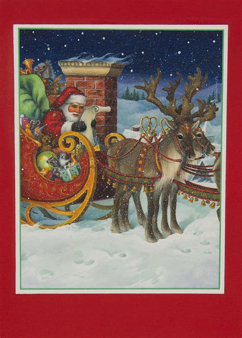 The Christmas List Painting By Lynn Bywaters Fine Art America
