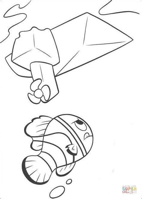Check spelling or type a new query. Nemo Finds The Boat coloring page | Free Printable ...