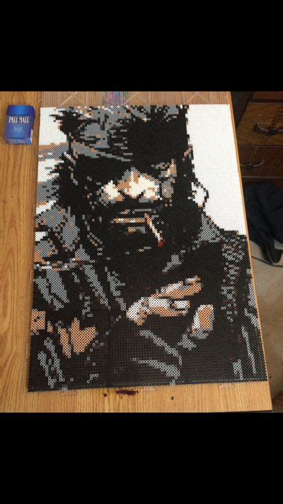Pin By Joshua Foss On Metal Gear Solid Pixel Art Perler Beads Perler