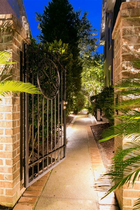 Philadelphia Alley Path Lighting In Charleston Sc Traditional