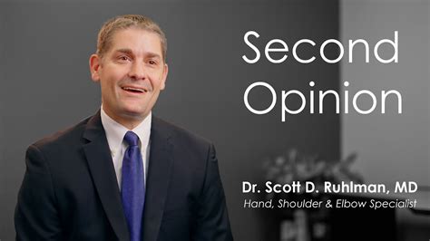 An Orthopedic Surgeons Perspective On Second Opinion Dr Scott D