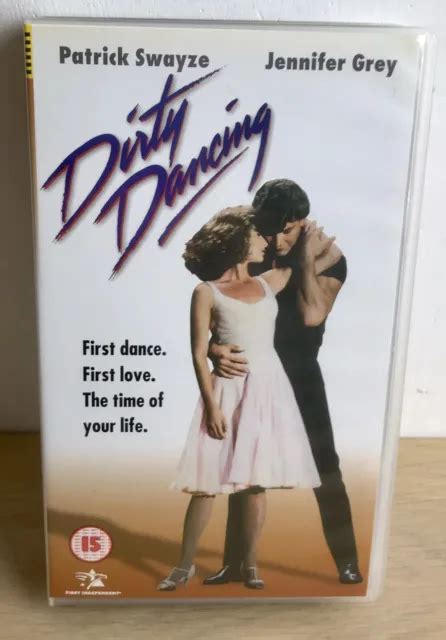Vhs Tape Dirty Dancing Vintage Love Dancing Sexy Fun Film Patrick 3