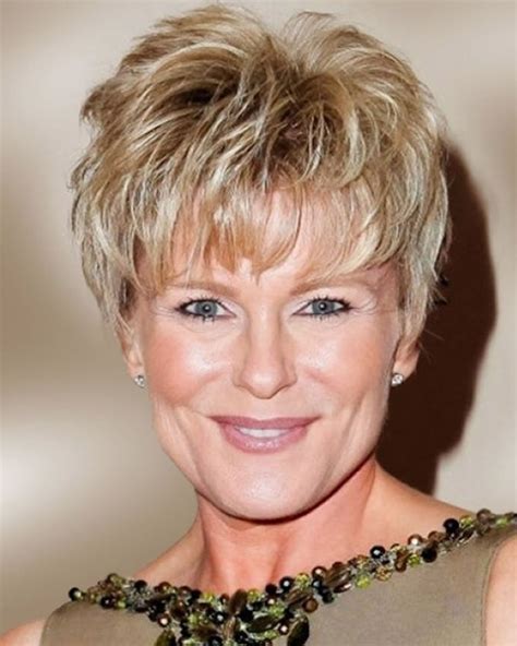 Short Curly Hairstyles For Ladies Over 60 Reverasite