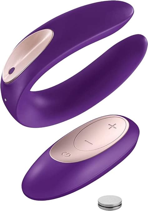 Satisfyer Double Plus Couples Vibrator With Remote Control G Spot And Clitoral