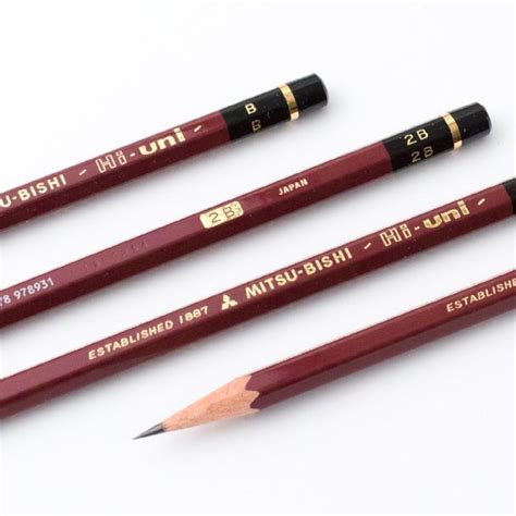Mitsubishi Hi Uni Pencils Premium Japanese Pencils
