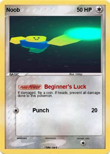 Pokémon Noob 1571 1571 Beginners Luck My Pokemon Card