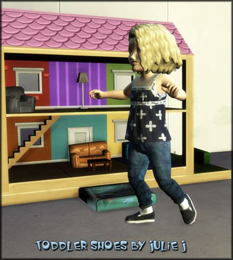 Toddler Slip On Shoes At Julietoon Julie J Sims 4 Updates