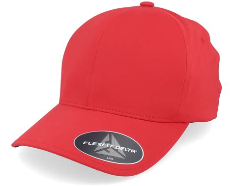 Flexfit Delta Red Flexfit Flexfit Caps Hatstore Co Uk