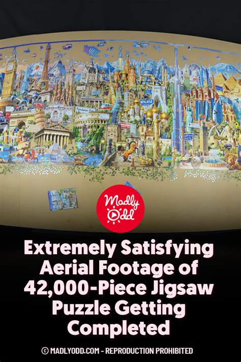 Approximate dimensions of the assembled puzzle: PIN Extremely Satisfying Aerial Footage of 42,000-Piece ...