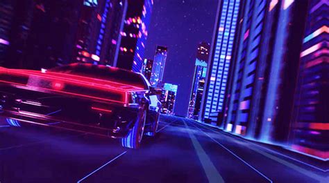 Retrowave Short 80s Style Animation By Florian Renner