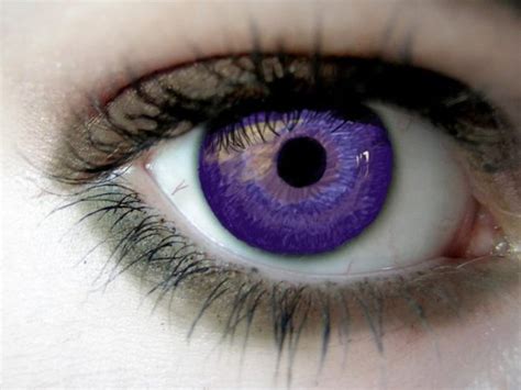 Natural Purple Eyes Disease