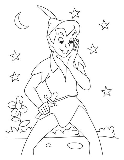 Disney Peter Pan Coloring Pages At Free Printable