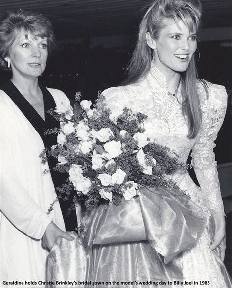 Christie Brinkley Celebrity Weddings Celebrity Bride Vintage Bridal
