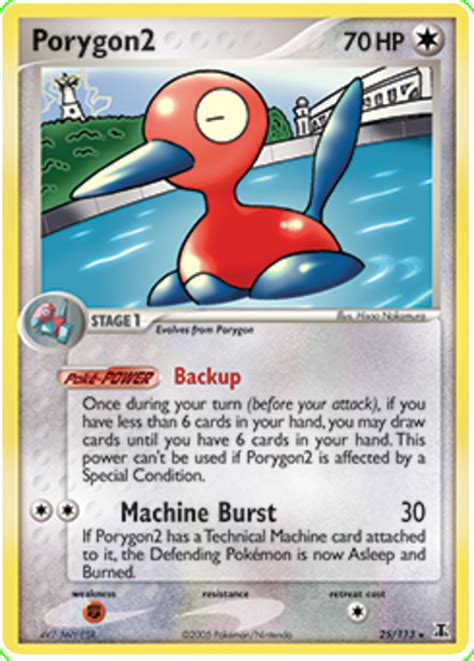 Porygon2 Ex Delta Species 25 Pokemon Card