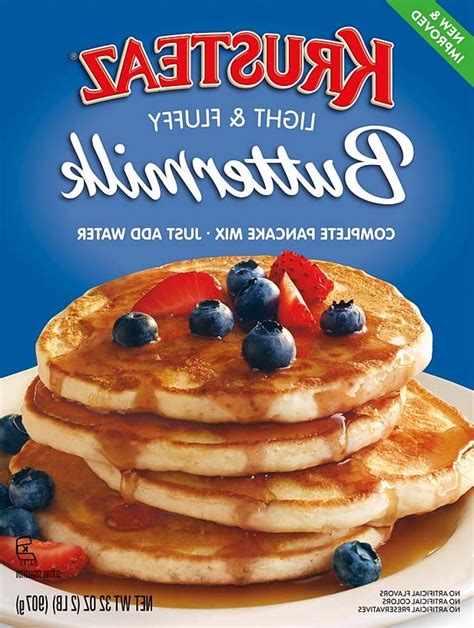 Krusteaz Buttermilk Pancake Mix Recipe Bread Coconut Flour 2021