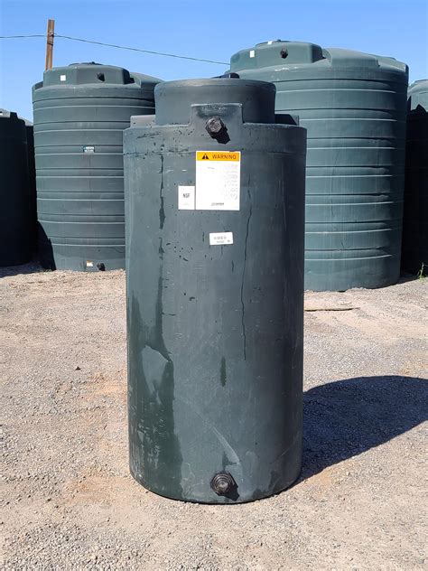 300 Gallon Vertical Water Storage Tank 36”d X 82”h