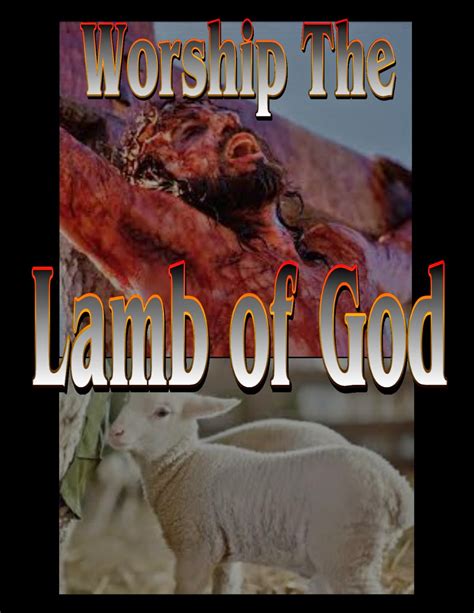 Maxevangel Worship The Lamb Of God