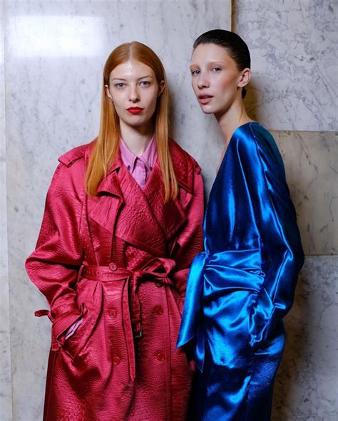 Net A Porter On Instagram Bold And Beautiful From Mock Crock Coats