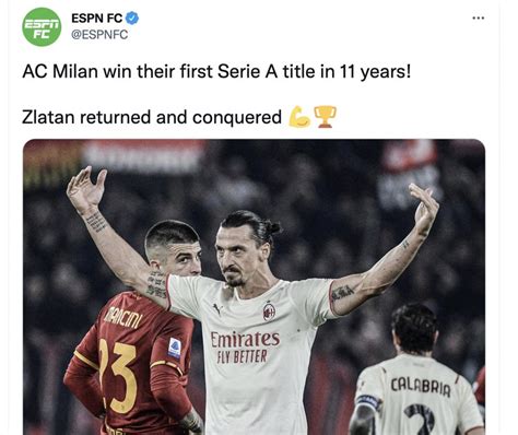 Euforia Ac Milan Juara Serie A Membahana Di Linimasa