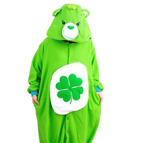 Buy Green Four Leaf Clover Lucky Care Bear Cosplay