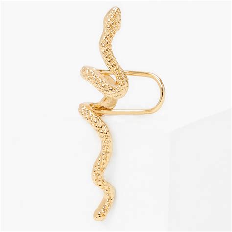Gold Snake Ear Cuff Claires