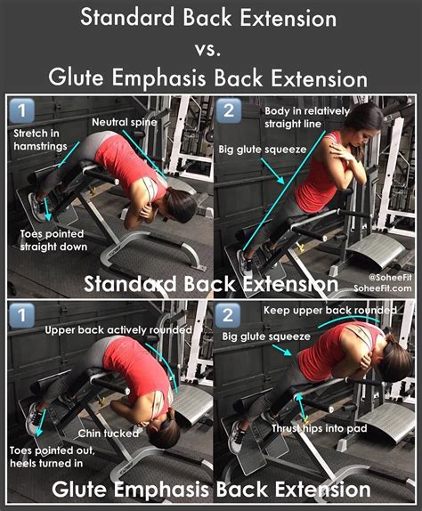 Here Are Two Different Ways To Perform The Back Extension Depending On